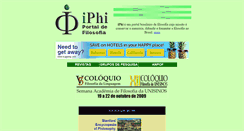Desktop Screenshot of iphi.org.br