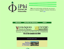 Tablet Screenshot of iphi.org.br